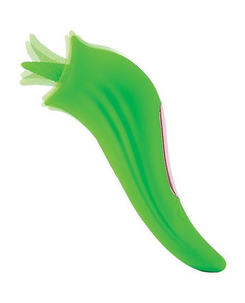 Space Starburst Clitoral Licking Vibe - Neon Green | Shop Lowest Prices at fonlove.shop