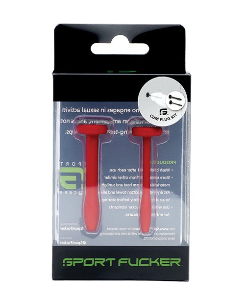 Sport Fucker Cum Plug Kit - Red | Shop Lowest Prices at fonlove.shop