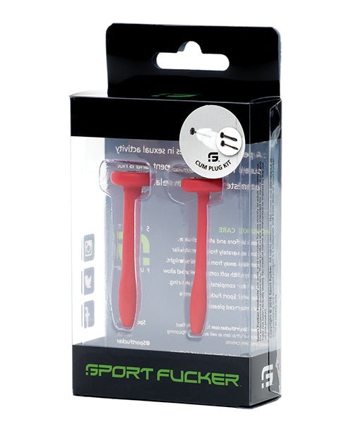 Sport Fucker Cum Plug Kit - Red | Shop Lowest Prices at fonlove.shop