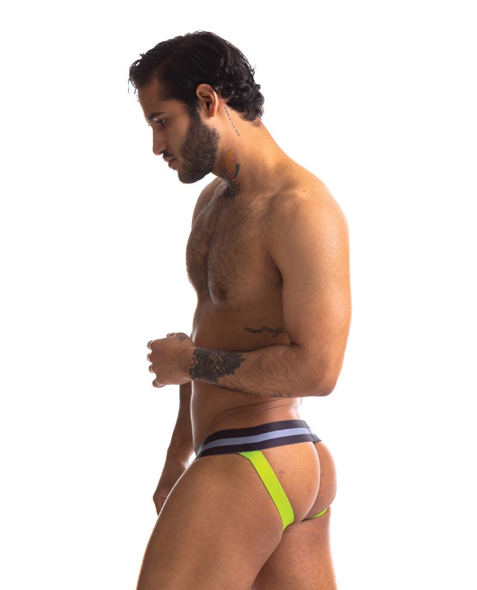 Sport Fucker Jersey Jock - XXL Black/Green | Shop Lowest Prices at fonlove.shop