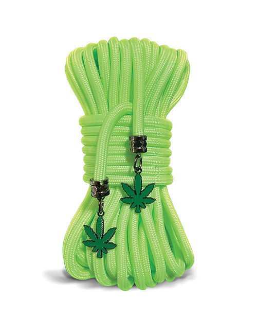 Stoner Vibes Glow in the Dark Rope - Green | Shop Lowest Prices at fonlove.shop
