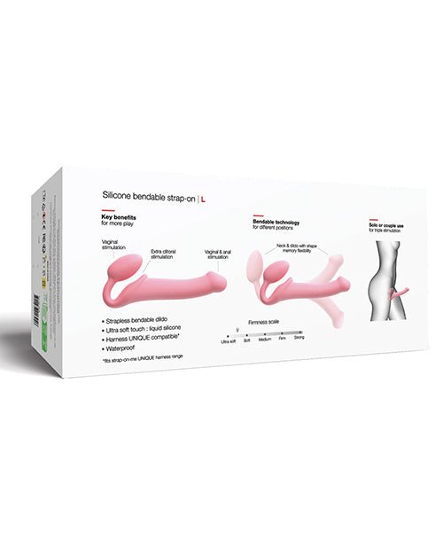 Strap - on - Me Semi - Realistic Bendable Strap - on - Pink | Shop Lowest Prices at fonlove.shop