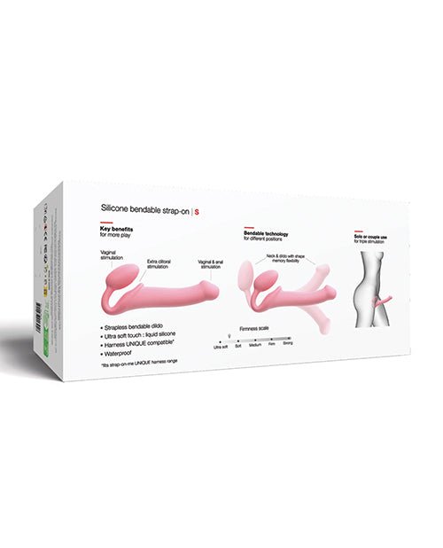 Strap - on - Me Semi - Realistic Bendable Strap - on - Pink SM | Shop Lowest Prices at fonlove.shop