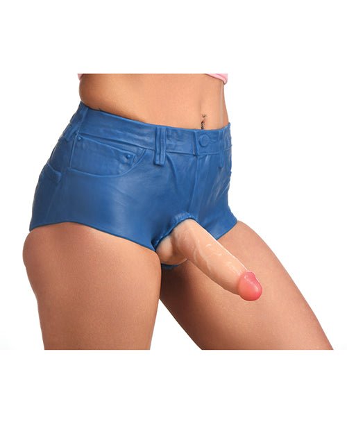 Strap U Booty Shorts 6" Silicone Dildo Strap - On Harness - Large | Shop Lowest Prices at fonlove.shop