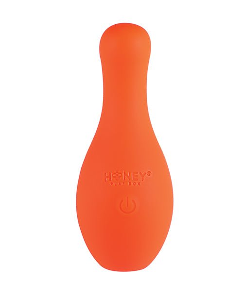 Striker the Bowling Pin Vibrator - Orange | Shop Lowest Prices at fonlove.shop