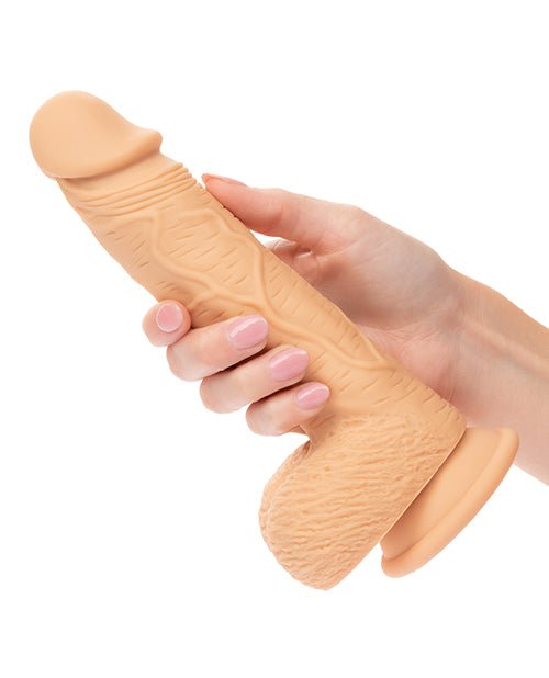 Studs Dual Density Silicone 6.25" Dildo - Ivory | Shop Lowest Prices at fonlove.shop
