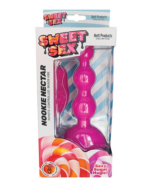 Sweet Sex Nookie Nectar Beads Vibe w/Remote - Magenta | Shop Lowest Prices at fonlove.shop