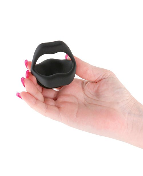 Techno Strobe App Controlled Vibrating Cock Ring - Black | Shop Lowest Prices at fonlove.shop