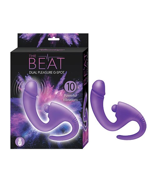 The Beat Dual Pleasure G - Spot Vibrator - Purple | Shop Lowest Prices at fonlove.shop
