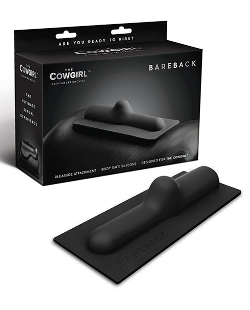 The Cowgirl Bareback Silicone Attachment - Black | Shop Lowest Prices at fonlove.shop