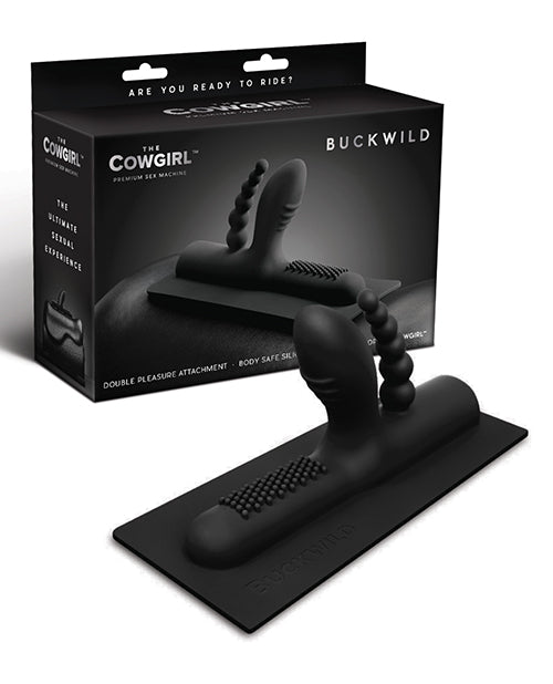 The Cowgirl Buckwild Silicone Attachment - Black | Shop Lowest Prices at fonlove.shop