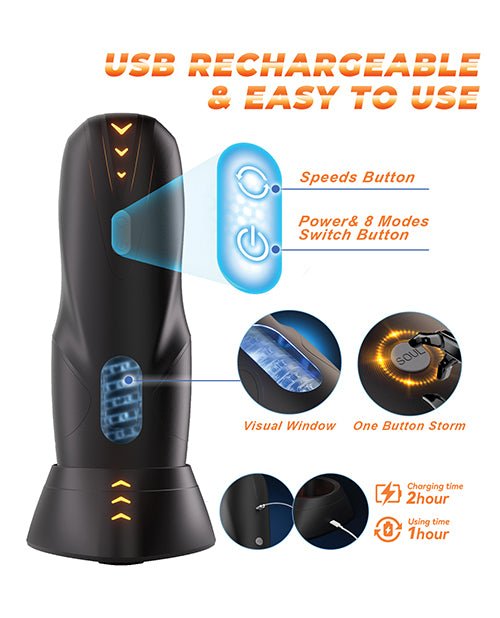 The GalaxyVoy Thrusting & Rotating Masturbator | Shop Lowest Prices at fonlove.shop