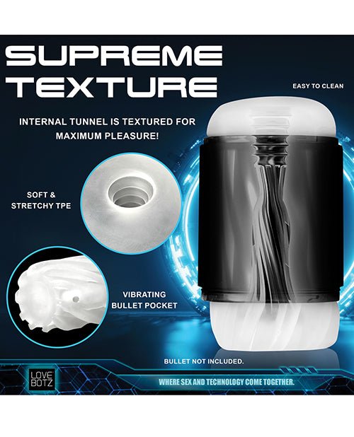 The Milker Mega - Pod Sucking Masturbator - Black/Clear | Shop Lowest Prices at fonlove.shop