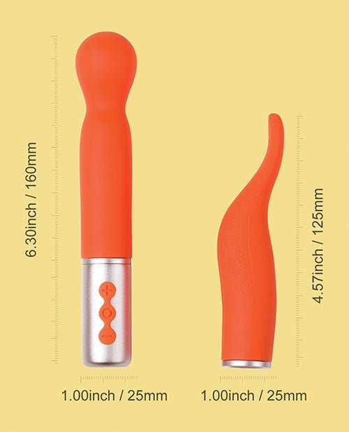 The Naughty Collection Interchangeable Heads Vibrator - Coral Bundle | Shop Lowest Prices at fonlove.shop