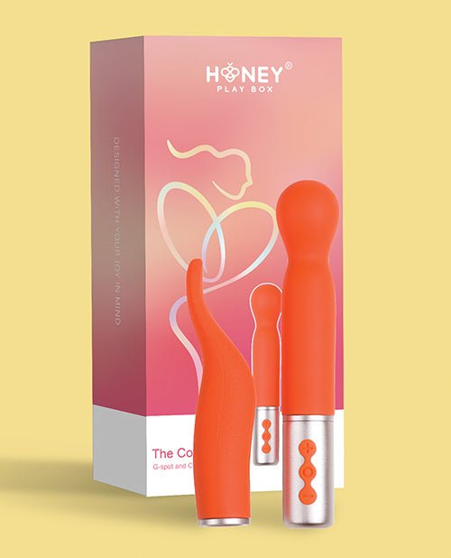 The Naughty Collection Interchangeable Heads Vibrator - Coral Bundle | Shop Lowest Prices at fonlove.shop