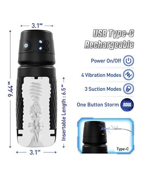 The Warrior Sucking & Vibrating Masturbator | Shop Lowest Prices at fonlove.shop