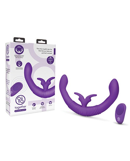 Together Female Intimacy Vibe w/Remote - Purple | Shop Lowest Prices at fonlove.shop