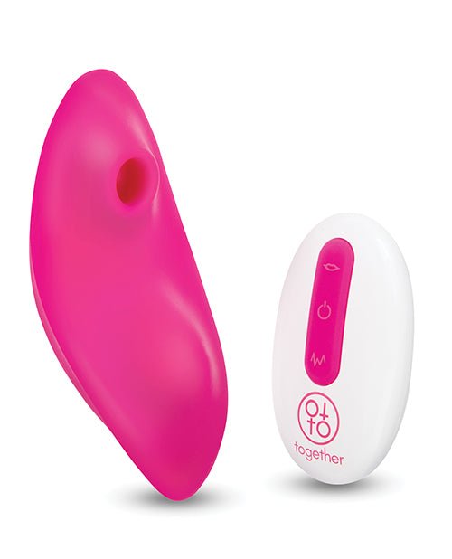 Together Suck N' Go Remote Controlled Panty Vibrator - Pink | Shop Lowest Prices at fonlove.shop