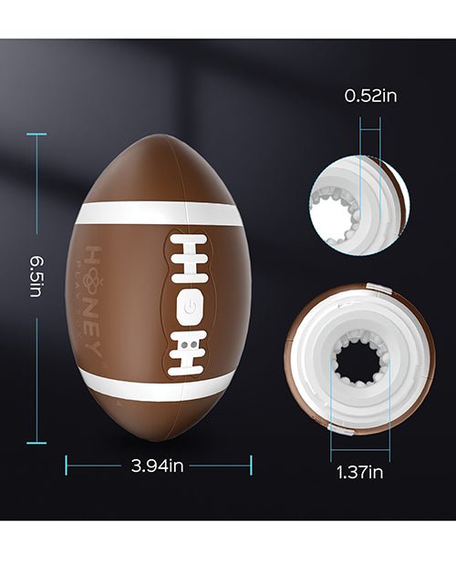 Touchdown Open Ended Pocket Male Masturbator - Brown | Shop Lowest Prices at fonlove.shop