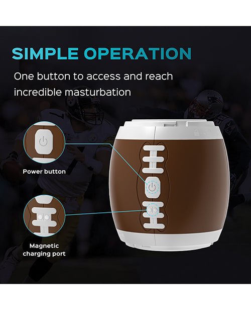 Touchdown Open Ended Pocket Male Masturbator - Brown | Shop Lowest Prices at fonlove.shop