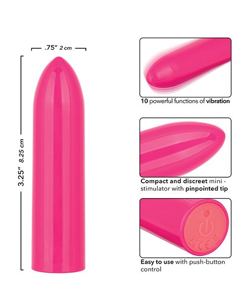 Turbo Buzz Classic Bullet Stimulator - Pink | Shop Lowest Prices at fonlove.shop