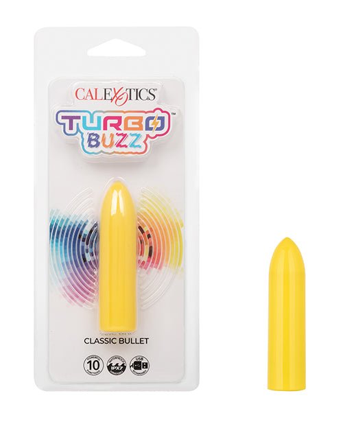 Turbo Buzz Classic Bullet Stimulator - Yellow | Shop Lowest Prices at fonlove.shop
