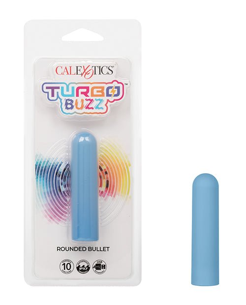 Turbo Buzz Rounded Bullet Stimulator - Blue | Shop Lowest Prices at fonlove.shop