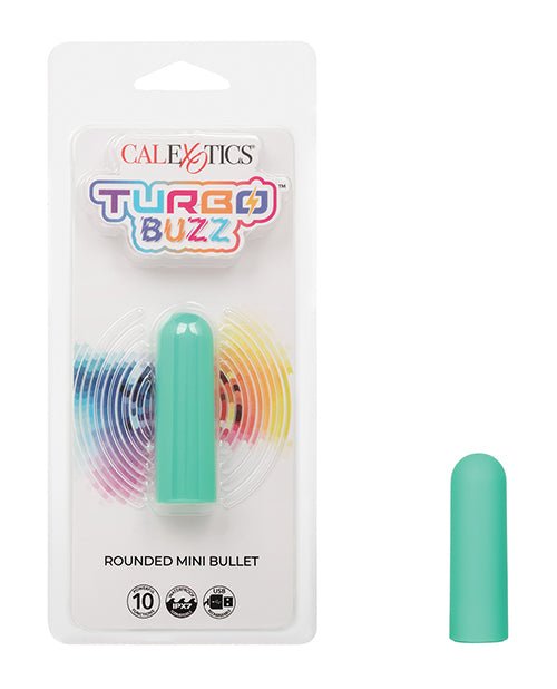 Turbo Buzz Rounded Mini Bullet Stimulator - Green | Shop Lowest Prices at fonlove.shop