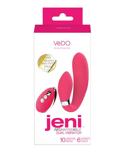 VeDO Jeni Dual Motor Vibe w/Remote - Pink | Shop Lowest Prices at fonlove.shop