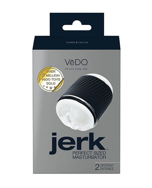 VeDO Jerk Masturbation Sleeve - Black/Clear | Shop Lowest Prices at fonlove.shop