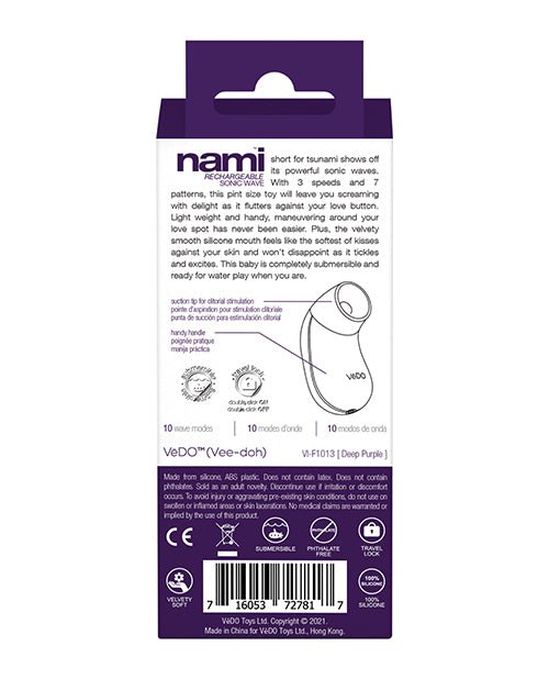 Vedo Nami Rechargeable Sonic Vibe | Shop Lowest Prices at fonlove.shop