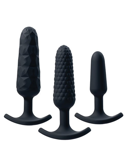 VeDO Trio Anal Plug Set - Black | Shop Lowest Prices at fonlove.shop