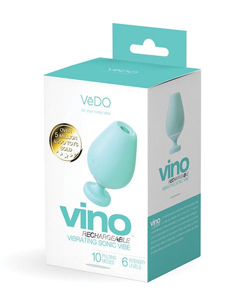VeDO Vino Rechargeable Sonic Vibe - Turquoise | Shop Lowest Prices at fonlove.shop