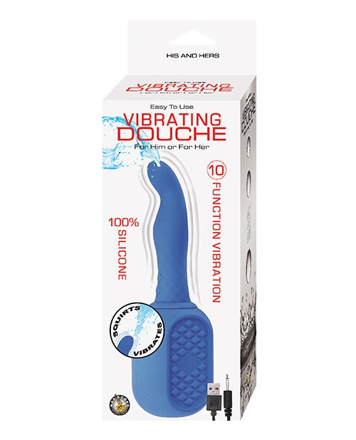 Vibrating Douche - Blue | Shop Lowest Prices at fonlove.shop