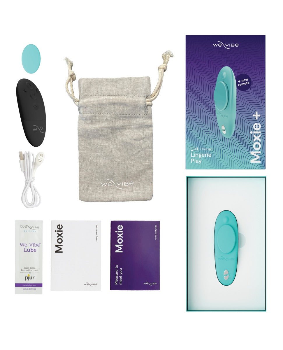 We - Vibe Moxie+ Panty Vibe - Aqua | Shop Lowest Prices at fonlove.shop