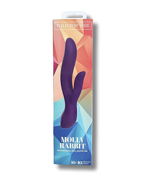 Wild Pop Vibe Molly Rabbit Dual Vibrator | Shop Lowest Prices at fonlove.shop
