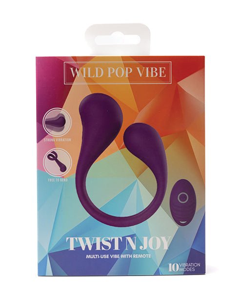 Wild Pop Vibe Twist N Joy w/Remote - Purple | Shop Lowest Prices at fonlove.shop