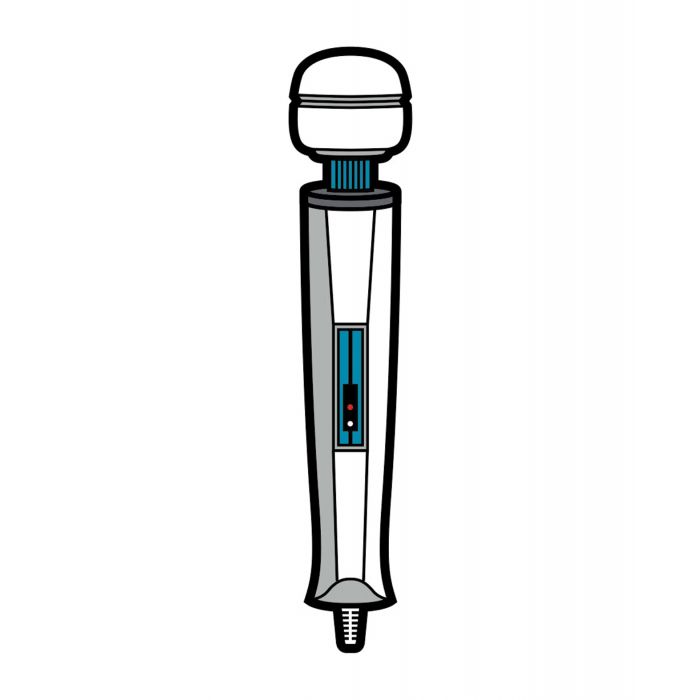 Wood Rocket Sex Toy Wand Pin - White | Shop Lowest Prices at fonlove.shop