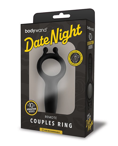 Xgen Bodywand Date Night Remote Couples Ring - Black | Shop Lowest Prices at fonlove.shop