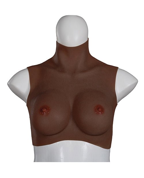 XX - DREAMTOYS Ultra Realistic D Cup Breast Form Medium - Black | Shop Lowest Prices at fonlove.shop