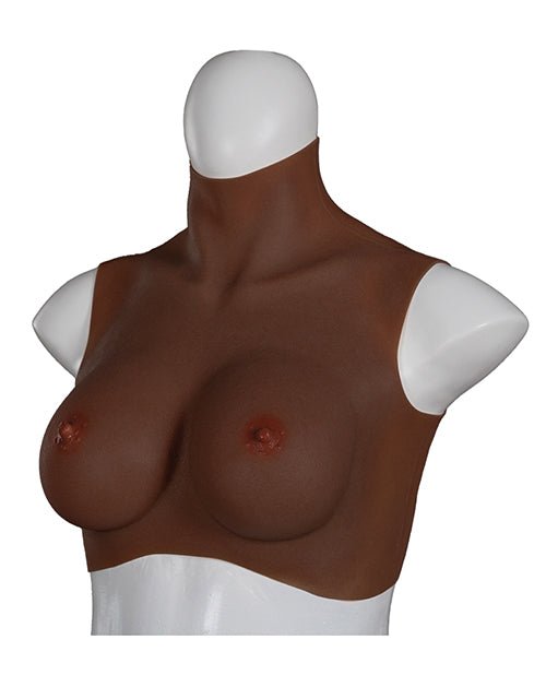 XX - DREAMTOYS Ultra Realistic D Cup Breast Form Medium - Black | Shop Lowest Prices at fonlove.shop