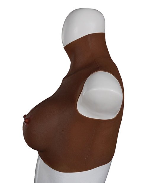 XX - DREAMTOYS Ultra Realistic D Cup Breast Form Medium - Black | Shop Lowest Prices at fonlove.shop