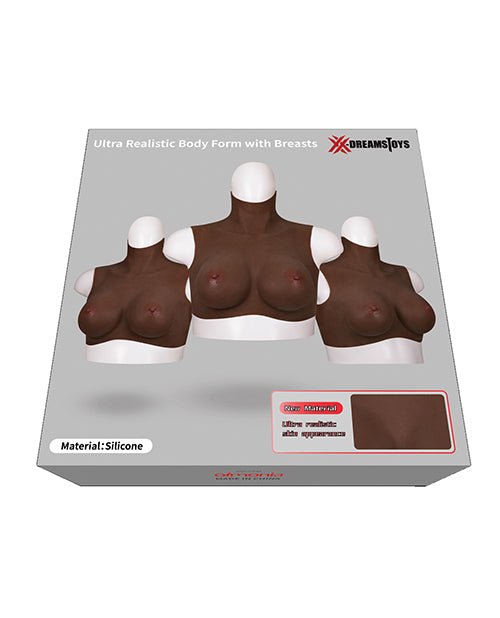 XX - DREAMTOYS Ultra Realistic H Cup Breast Form Extra Large - Black | Shop Lowest Prices at fonlove.shop