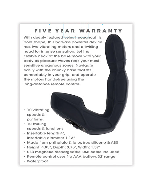 Zero Tolerance Mr. Prostate - Black | Shop Lowest Prices at fonlove.shop
