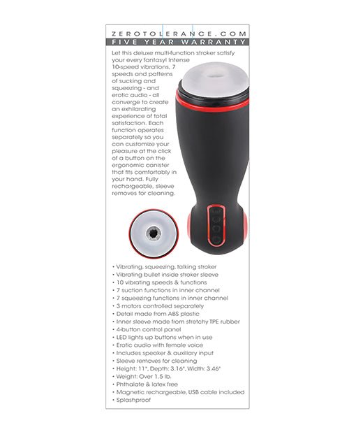 Zero Tolerance Tight Squeeze - Black/Red | Shop Lowest Prices at fonlove.shop