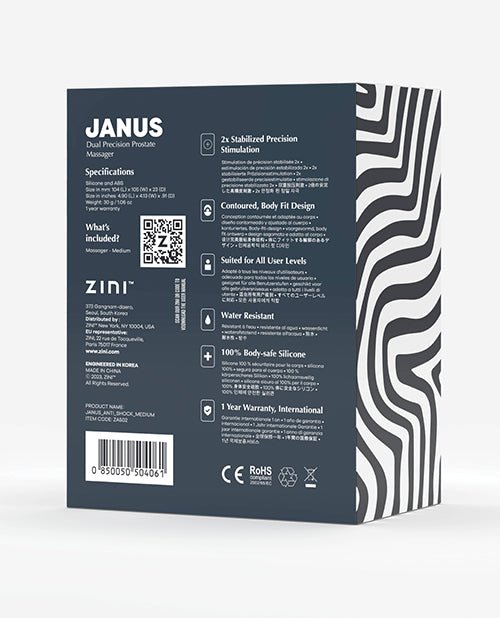 Zini Janus Anti Shock - Black | Shop Lowest Prices at fonlove.shop
