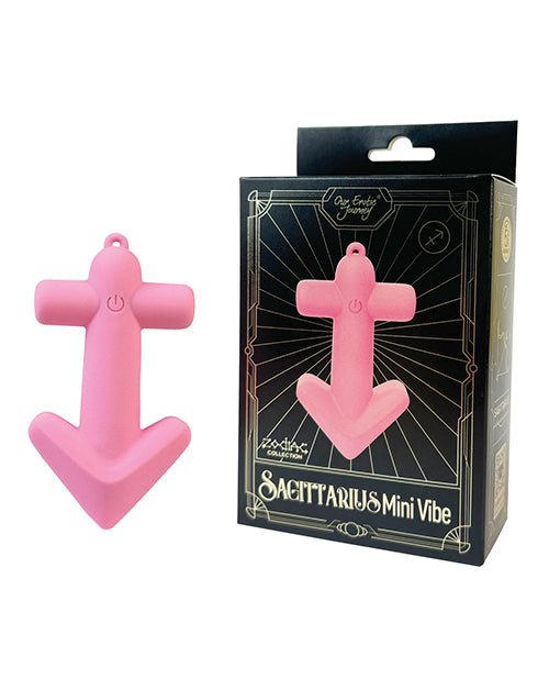 Zodiac Sagittarius Mini Vibe - Light Pink | Shop Lowest Prices at fonlove.shop