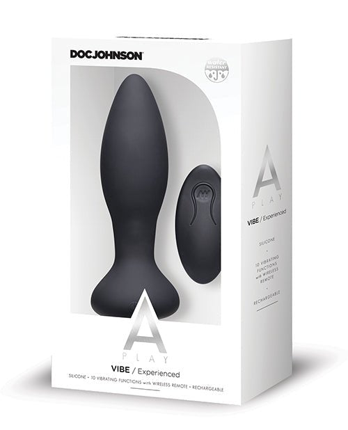 A Play Rechargeable Silicone Experienced Anal Plug W/remote | Shop Lowest Prices at fonlove.shop