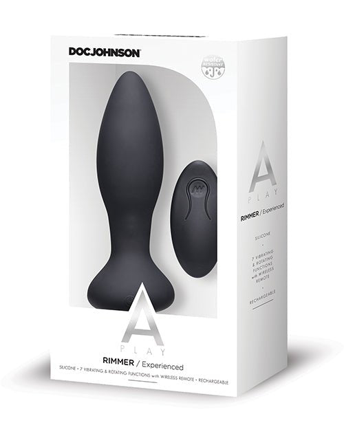 A Play Rimmer Experienced Rechargeable Silicone Anal Plug W/remote | Shop Lowest Prices at fonlove.shop