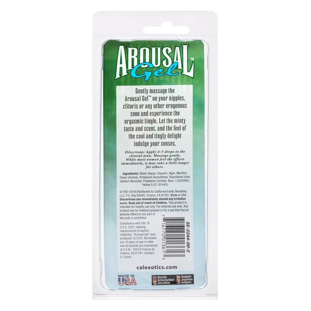 Arousal Gel - .25 Oz Mint | Shop Lowest Prices at fonlove.shop